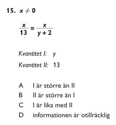 KVA-uppgift 15 ur provhäftet