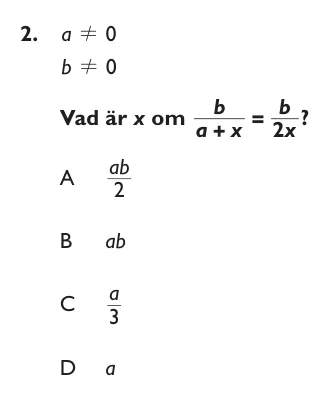 XYZ-uppgift 2 ur provhäftet