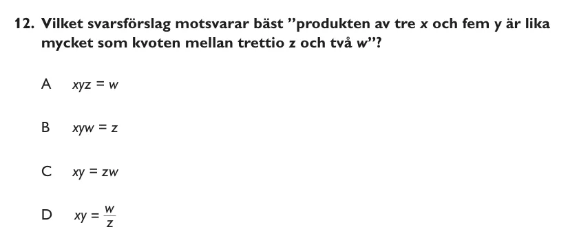 XYZ-uppgift 12 ur provhäftet