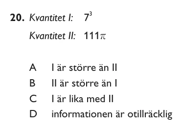 KVA-uppgift 20 ur provhäftet