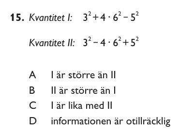 KVA-uppgift 15 ur provhäftet