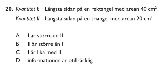 KVA-uppgift 20 ur provhäftet
