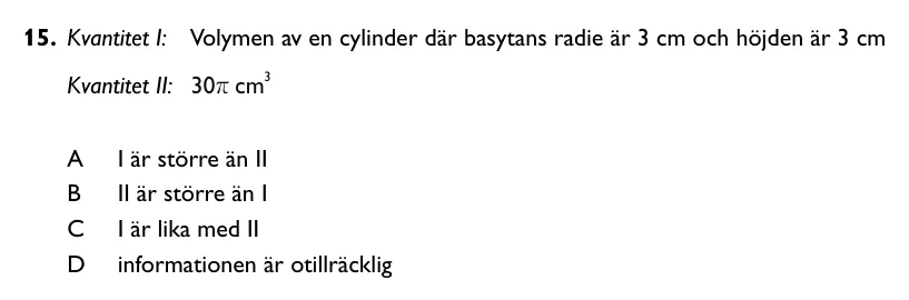 KVA-uppgift 15 ur provhäftet