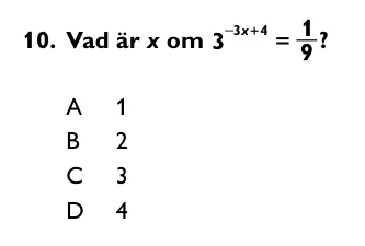 XYZ-uppgift 10 ur provhäftet