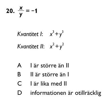 KVA-uppgift 20 ur provhäftet