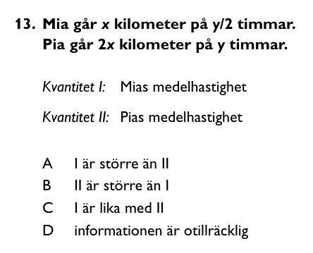 KVA-uppgift 13 ur provhäftet
