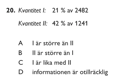 KVA-uppgift 20 ur provhäftet