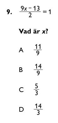 XYZ-uppgift 9 ur provhäftet