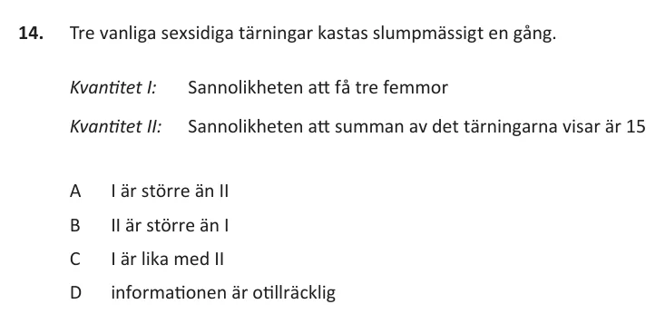 KVA-uppgift 14 ur provhäftet