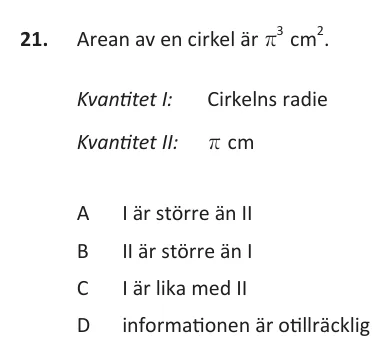 KVA-uppgift 21 ur provhäftet