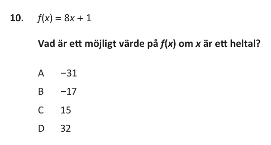 XYZ-uppgift 10 ur provhäftet
