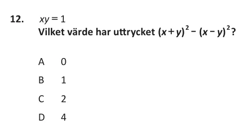 XYZ-uppgift 12 ur provhäftet