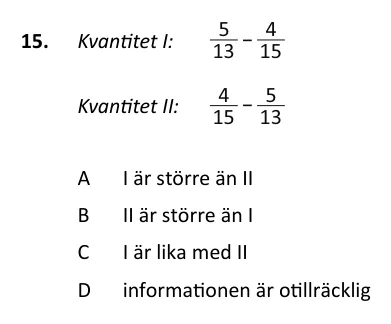 KVA-uppgift 15 ur provhäftet