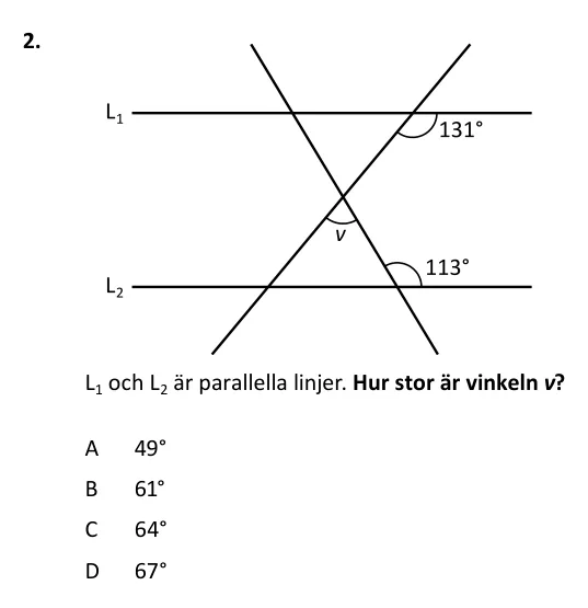 XYZ-uppgift 2 ur provhäftet