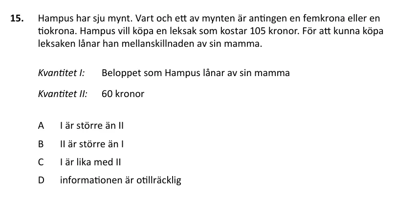 KVA-uppgift 15 ur provhäftet