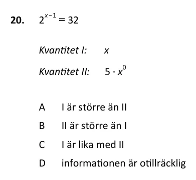 KVA-uppgift 20 ur provhäftet