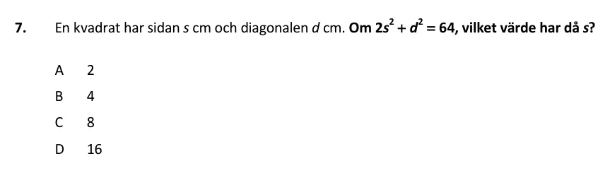 XYZ-uppgift 7 ur provhäftet