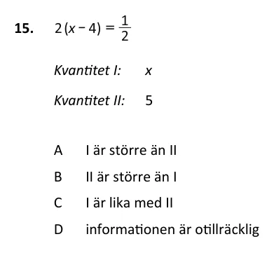KVA-uppgift 15 ur provhäftet