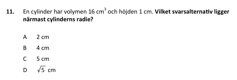 XYZ-uppgift 11 ur provhäftet